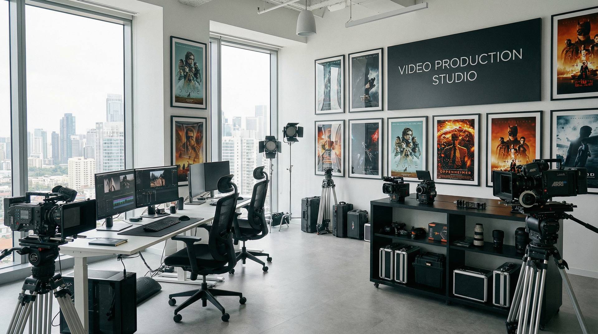 今日看料公司办公室实景